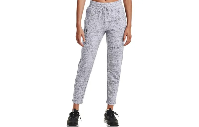 Трикотажные спортивные штаны женские серые Under Armour