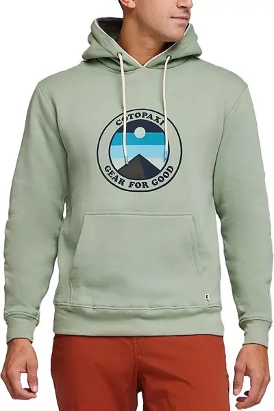 Cotopaxi Мужской пуловер с капюшоном Sunny Side, серебряный