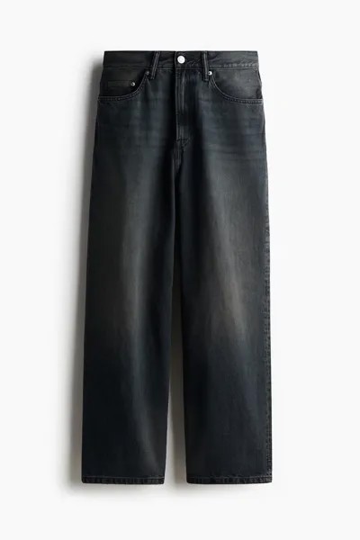 Джинсы H&M A/W 2024 Baggy, темно-синий