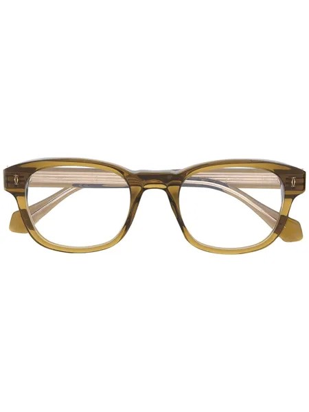 Cartier Eyewear очки C Dècor в круглой оправе