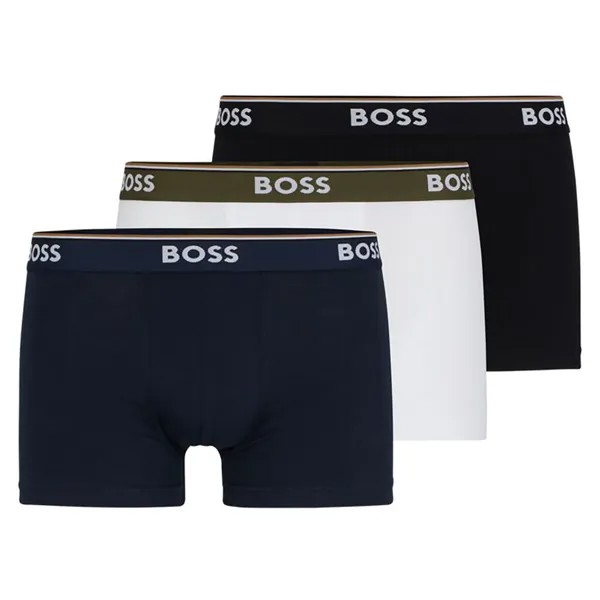 Боксеры BOSS Trunk Power 10250917 3 шт, черный