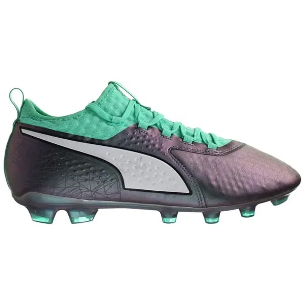 Зеленые мужские футбольные бутсы One 2 ilshift Puma, зеленый