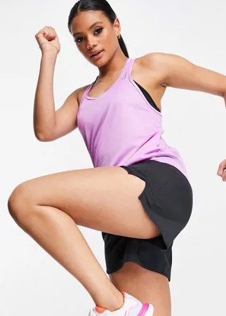 Сиреневая майка-борцовка Nike Running Miler-Фиолетовый цвет