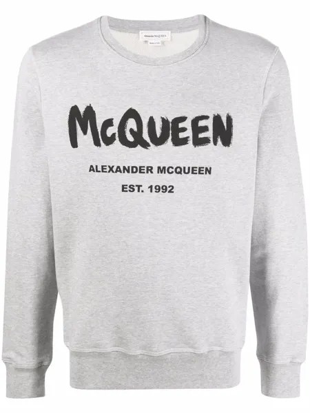 Alexander McQueen толстовка с логотипом