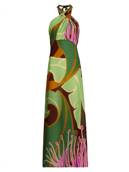 Макси-платье Perfumeo Memory с лямкой на шее Johanna Ortiz