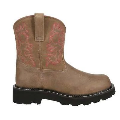 Женские коричневые повседневные ботинки Ariat Fatbaby Pull On 10000822