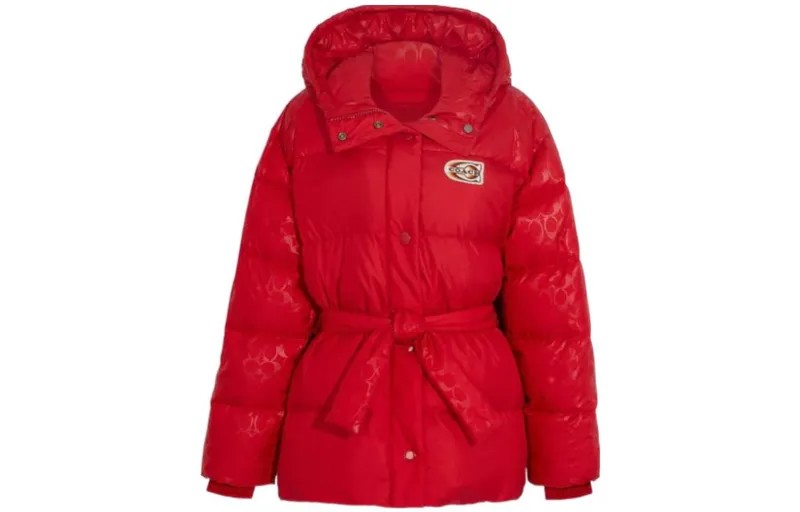 COACH Женская куртка, цвет Red