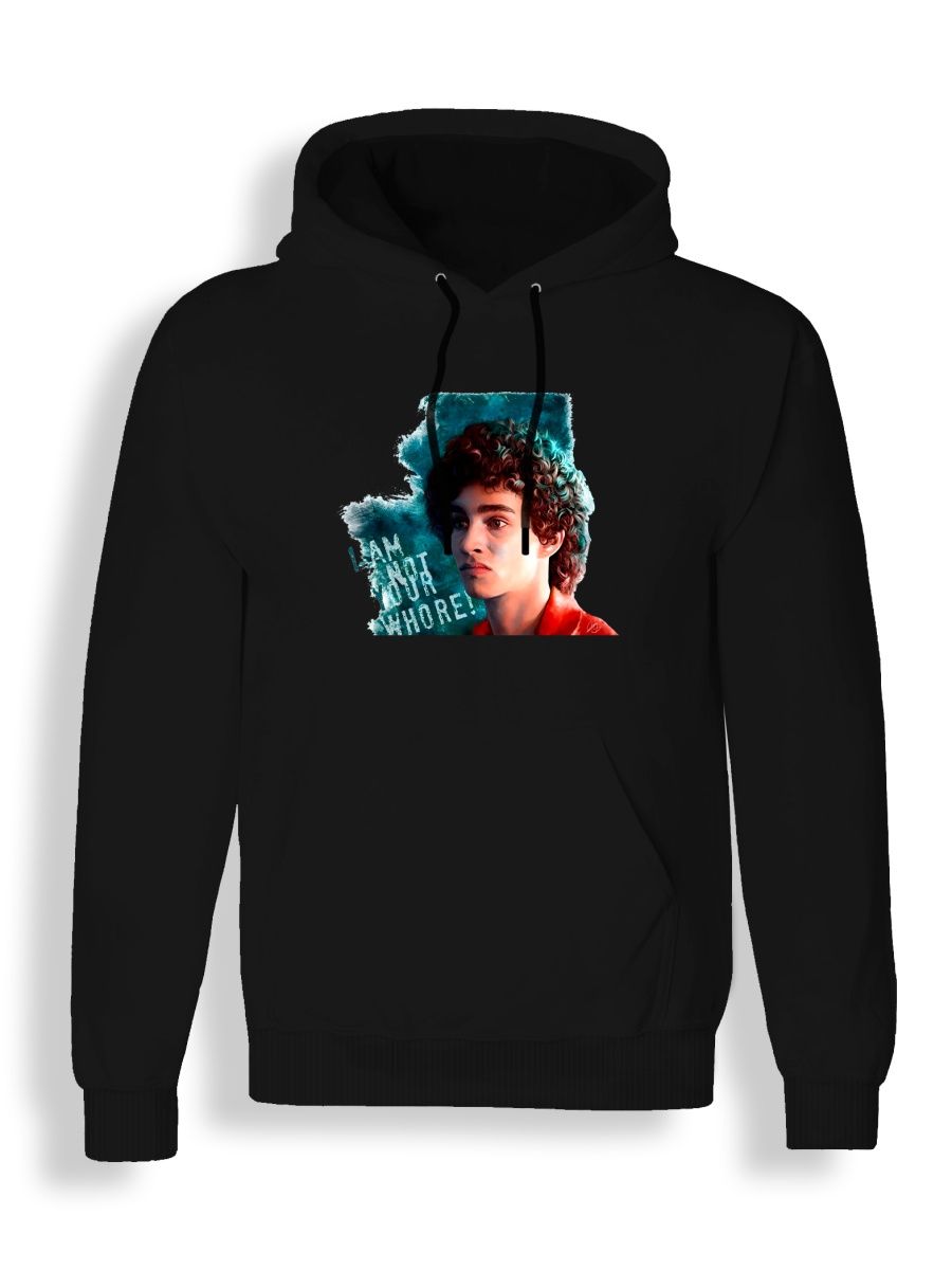 Худи унисекс СувенирShop Отбросы/Misfits/Сериал 13 черное S