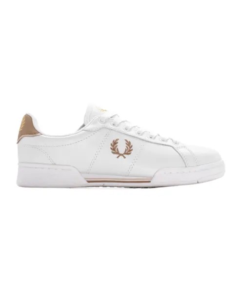 Классические кожаные кроссовки Fred Perry, белый