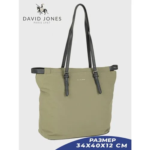 Сумка тоут DAVID JONES, хаки