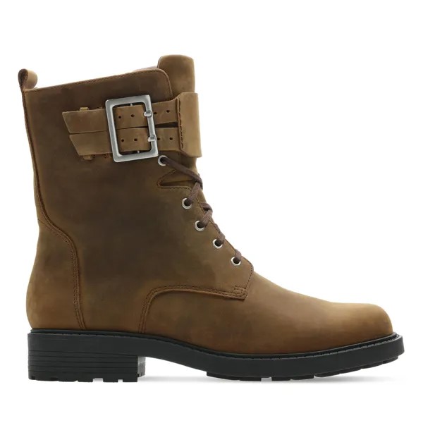 Ботинки женские Clarks Orinoco2 Lace 26154600 коричневые 39.5 EU