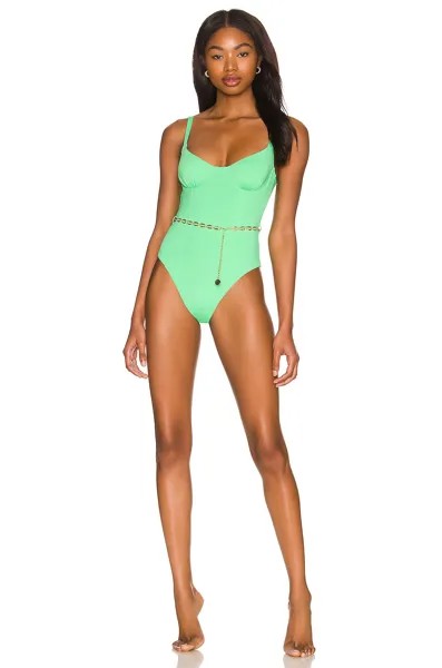 Купальник WeWoreWhat Danielle 3.0, цвет Bright Green
