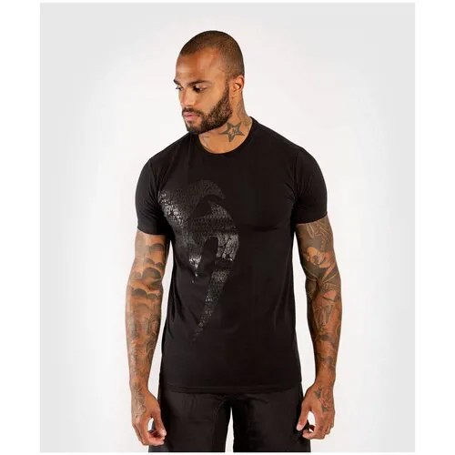 Футболка Venum Giant T-shirt Essentials EU-VENUM-2015, черный XXL