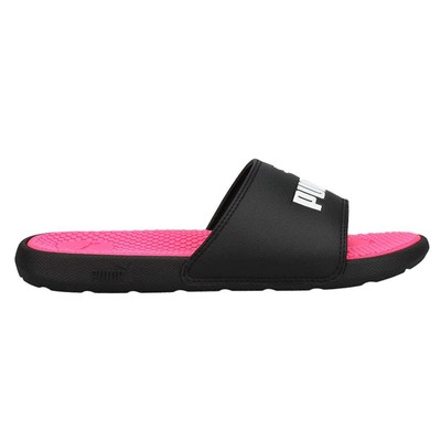 Черные повседневные сандалии для девочек Puma Cool Cat Bx Slide Youth Girls 38246506