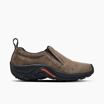 Мужские лоферы Merrell Jungle Moc Wide Width Gunsmoke 13 W, замшевые