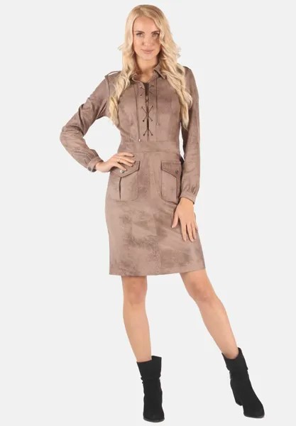 Летнее платье Margo collection, бежевый