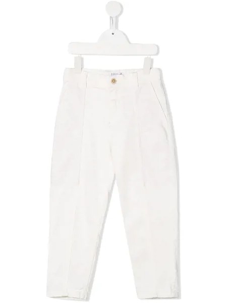 Brunello Cucinelli Kids кроссовки с декоративной строчкой