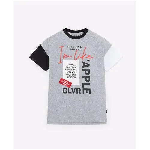Сорочка  Gulliver, размер 98, серый