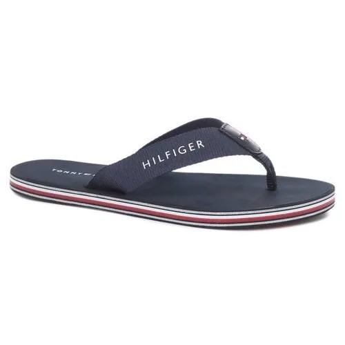 Сланцы Tommy Hilfiger FW0FW05666 темно-синий, Размер 36
