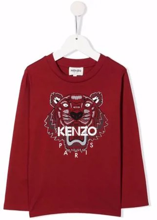 Kenzo Kids футболка с принтом