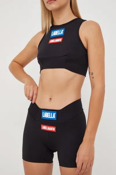 LaBellaMafia Go On тренировочные шорты Labellamafia, черный