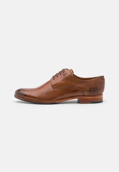 Элегантные туфли на шнуровке Clint 1 Melvin & Hamilton, цвет wood/tan/navy