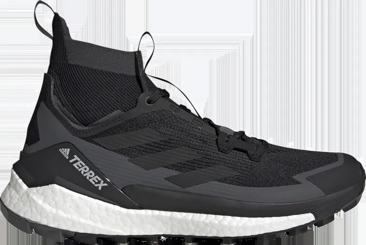Ботинки Adidas Terrex Free Hiker 2 'Black Carbon', черный