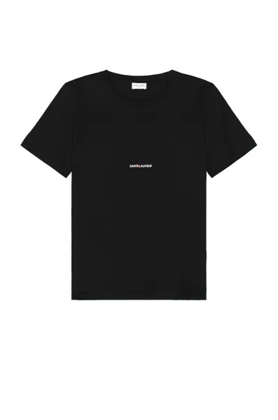 Футболка Saint Laurent Logo, черный