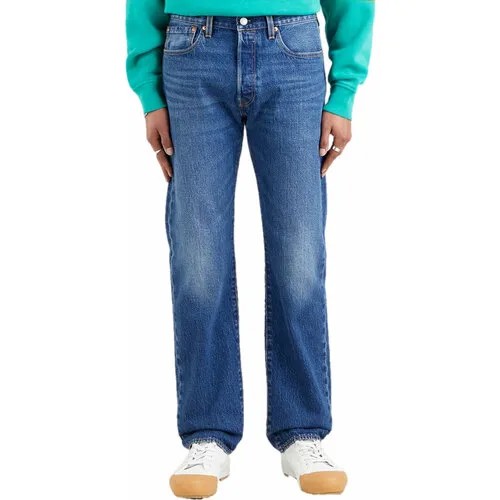 Джинсы классические Levi's Men 501 Original Jeans, размер 29/32, синий