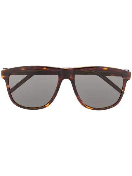 Saint Laurent Eyewear солнцезащитные очки в квадратной оправе