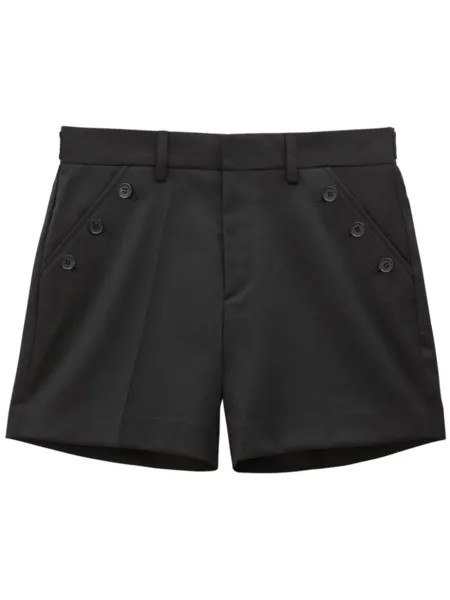 Filippa K шорты на пуговицах, черный