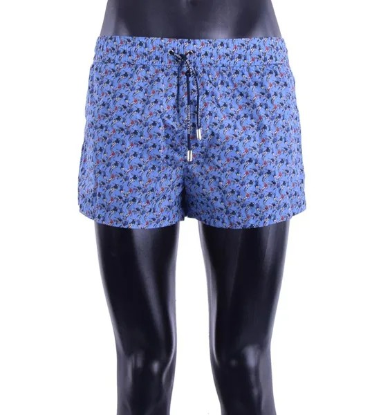 Dolce - Gabbana Пляжная одежда Плавки-боксеры с футбольным принтом Синие шорты