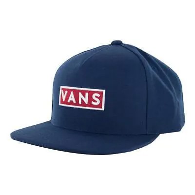 Vans Easy Box Snapback Hat (платье Blues/Chi) Скейтборд с 5 панелями