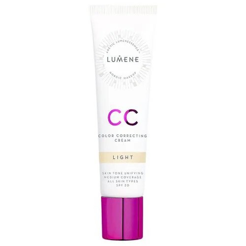 Lumene СС крем Абсолютное совершенство, SPF 20, 30 мл, оттенок: deep tan