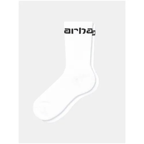Носки  унисекс Carhartt WIP, 1 пара, размер one size, белый