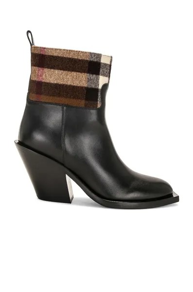 Ботинки Burberry Danielle Low, цвет Black & Dark Birch Brown