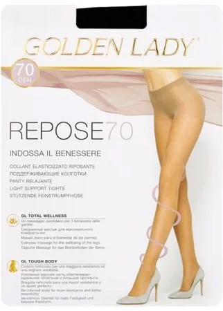 Колготки Golden Lady Repose 70 den, размер 2-S, nero (черный)