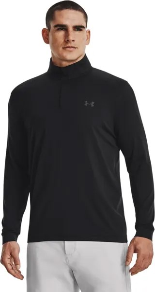 Лонгслив Under Armour UA Playoff mit ¼ Zip, черный