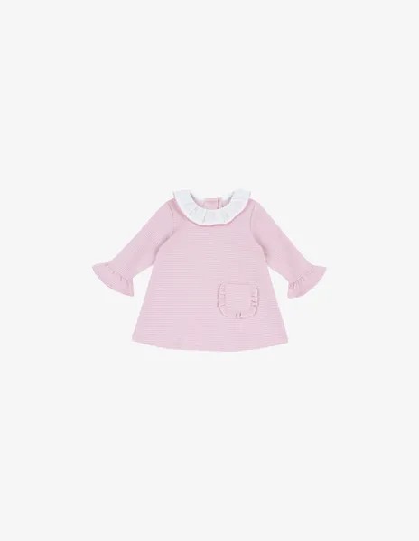 Платье с длинными рукавами Chicco, розовый