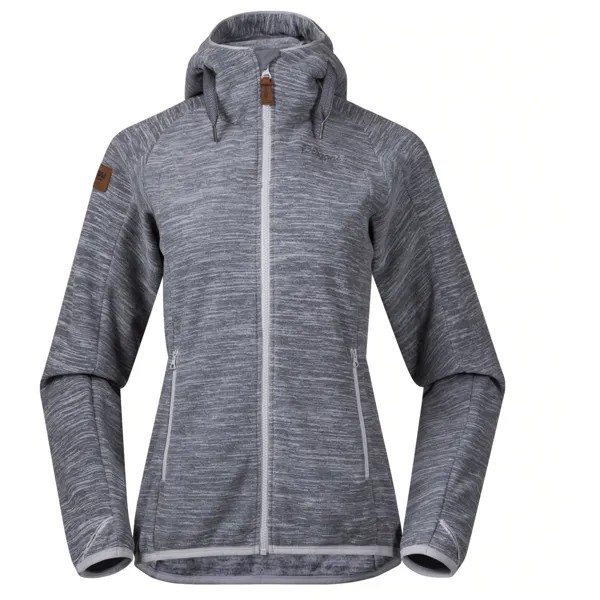 Флисовая жилетка Bergans Women's Hareid Fleece, цвет Aluminium