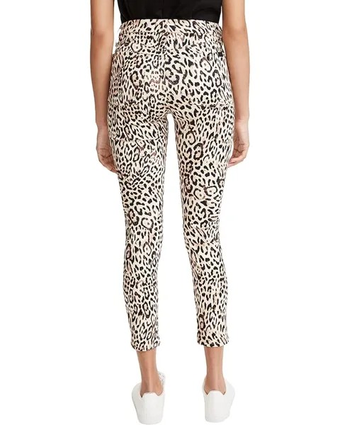 Джинсы JEN7 Printed Ankle Skinny in Painterly Leopard, цвет Painterly Leopard