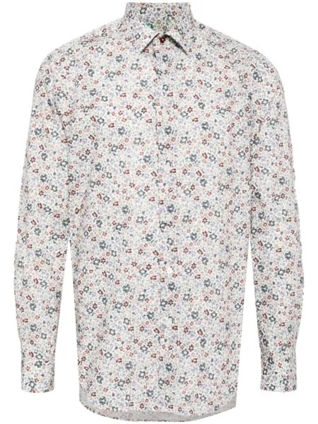 Paul Smith рубашка по фигуре, белый