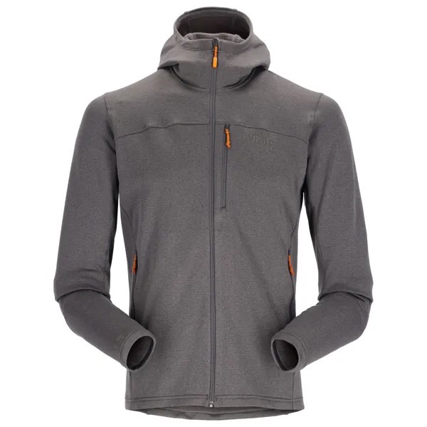 Флисовая жилетка Rab Graviton Hoody, цвет Graphene