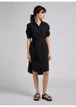 Платье джинсовое LEE LONG DENIM DRESS L50YZH01 женское, цвет чёрный, размер S