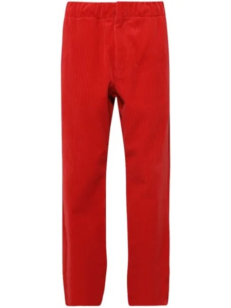 Спортивные брюки прямого кроя Zegna, красный
