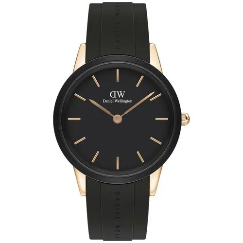 Наручные часы Daniel Wellington Iconic Link, черный