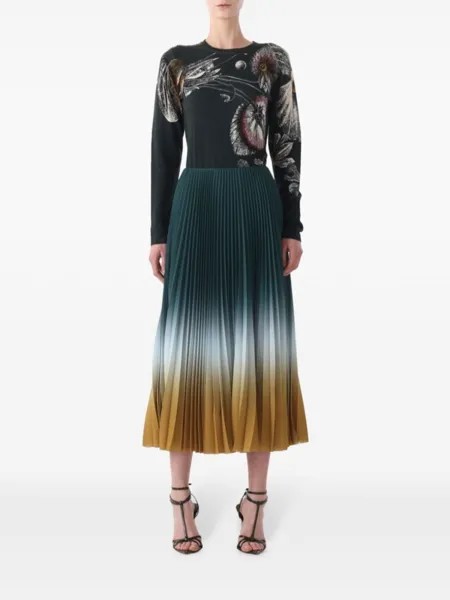 Утепленный свитер Jason Wu Collection, зеленый