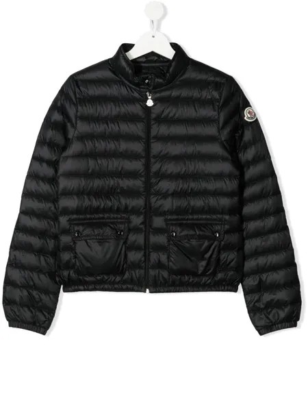 Moncler Enfant пуховик с воротником-воронкой