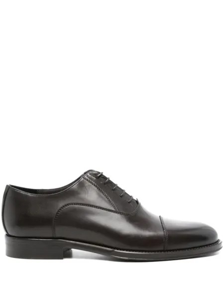 Corneliani кожаные оксфорды, коричневый