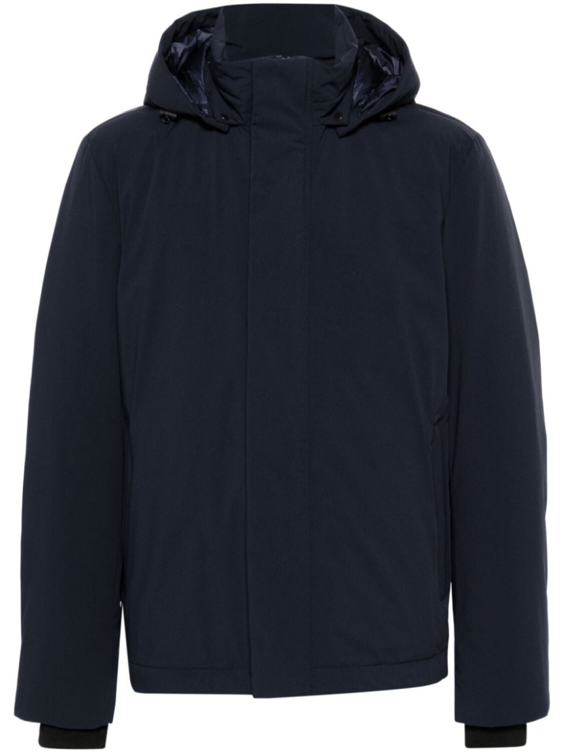 Woolrich куртка со съемным капюшоном, синий